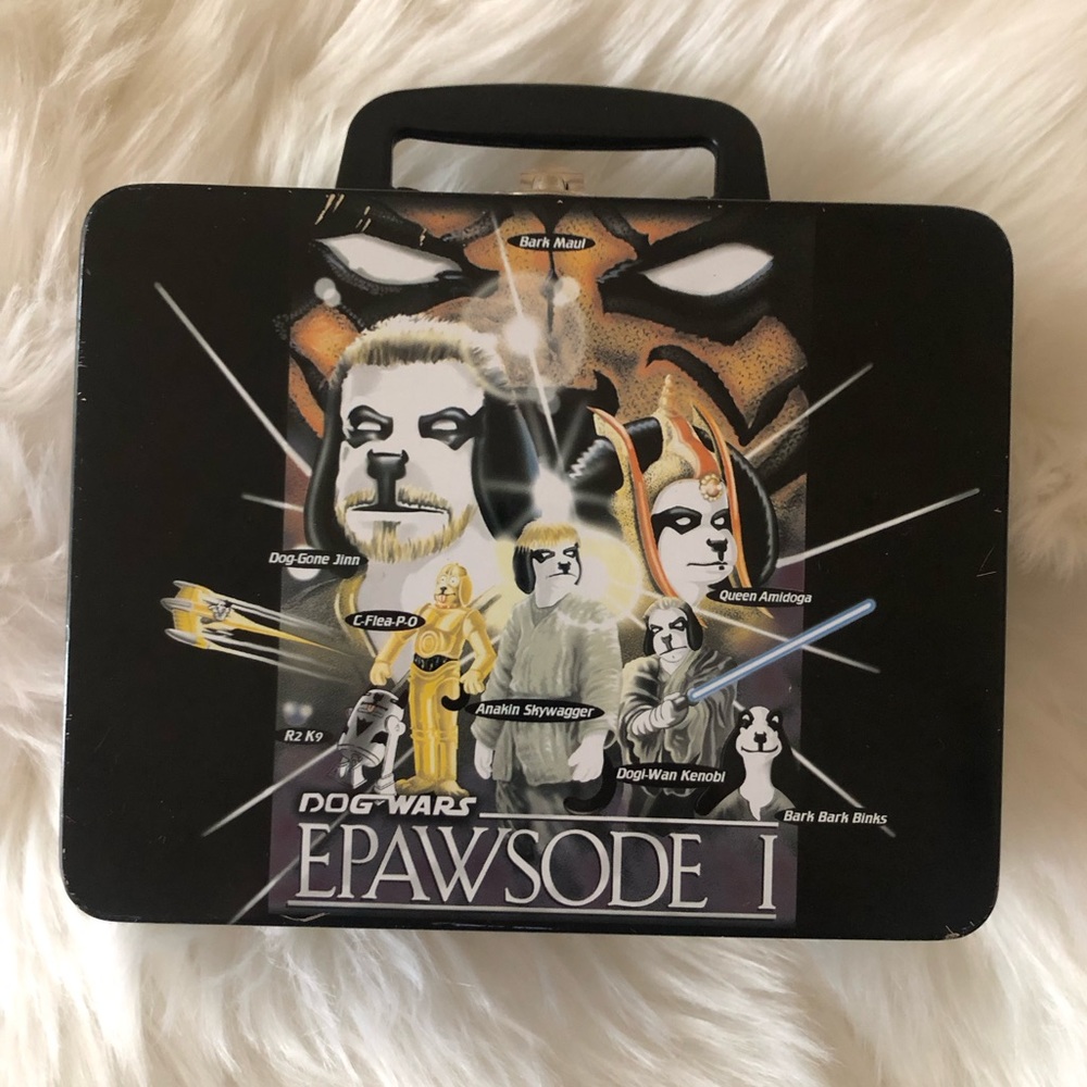 DogWars Epawsode 1 Tin lunchbox collectible